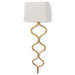 Regina Andrew - 15-1018GL - One Light Wall Sconce - Sinuous - Gold Leaf