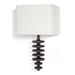 Regina Andrew - 15-1051EB - One Light Wall Sconce - Fishbone - Ebony