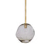 Regina Andrew - 16-1088NB - One Light Pendant - Molten - Natural Brass