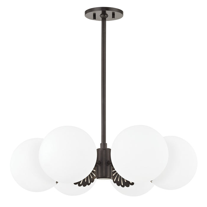 Mitzi - H193806-OB - Six Light Chandelier - Paige - Old Bronze
