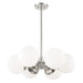 Mitzi - H193806-PN - Six Light Chandelier - Paige - Polished Nickel