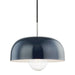 Mitzi - H199701L-PN/NVY - One Light Pendant - Avery - Polished Nickel/Navy