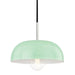 Mitzi - H199701S-PN/MNT - One Light Pendant - Avery - Polished Nickel/Mint