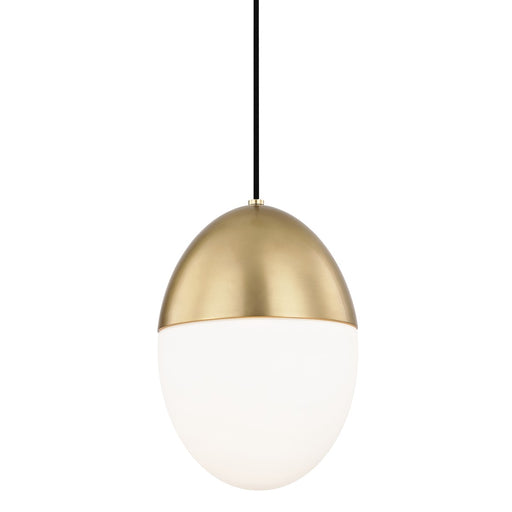 Mitzi - H206701L-AGB - One Light Pendant - Orion - Aged Brass
