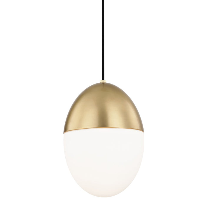Mitzi - H206701L-AGB - One Light Pendant - Orion - Aged Brass