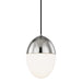 Mitzi - H206701S-PN - One Light Pendant - Orion - Polished Nickel