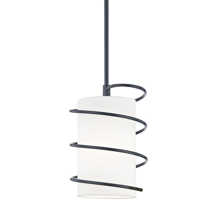Mitzi - H237701S-NVY - One Light Pendant - Carly - Navy