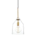Mitzi - H252701L-AGB - One Light Pendant - Sloan - Aged Brass