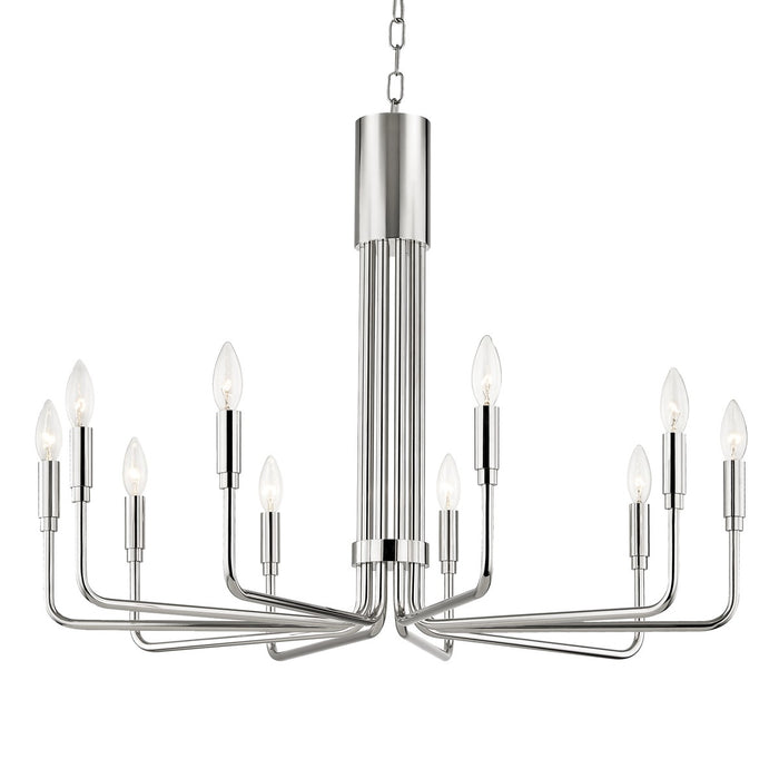 Mitzi - H261810-PN - Ten Light Chandelier - Brigitte - Polished Nickel