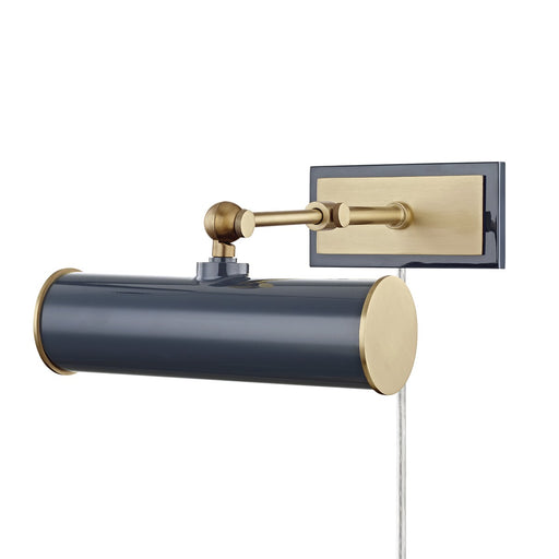 Mitzi - HL263201-AGB/NVY - One Light Picture Light - Holly - Aged Brass/Navy