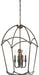Minka-Lavery - 4774-281 - Four Light Pendant - Jupiter'S Canopy - Harvard Court Bronze (Plated)