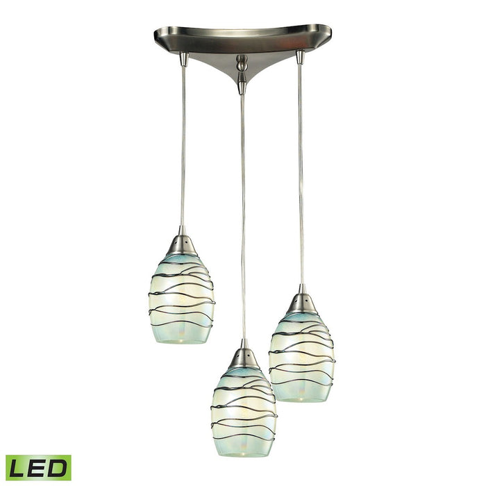 ELK Home - 31348/3MN-LED - LED Mini Pendant - Vines - Satin Nickel