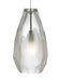 Visual Comfort Modern - 700FJBRLFS - One Light Pendant - Briolette - Satin Nickel