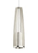 Visual Comfort Modern - 700FJEVOS - One Light Pendant - Evox - Satin Nickel