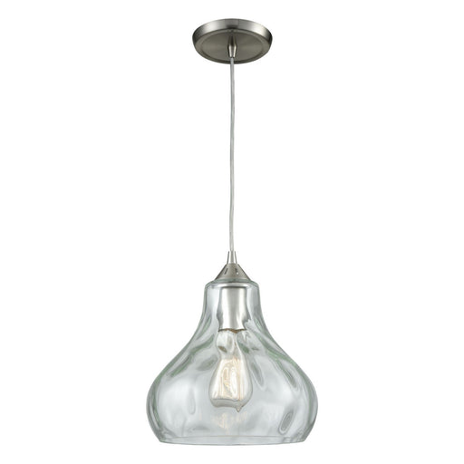 ELK Home - 25100/1 - One Light Mini Pendant - Belmont - Satin Nickel