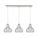 ELK Home - 25100/3LP - Three Light Pendant - Belmont - Satin Nickel