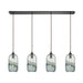 ELK Home - 25102/4LP - Four Light Pendant - Sutter Creek - Oil Rubbed Bronze