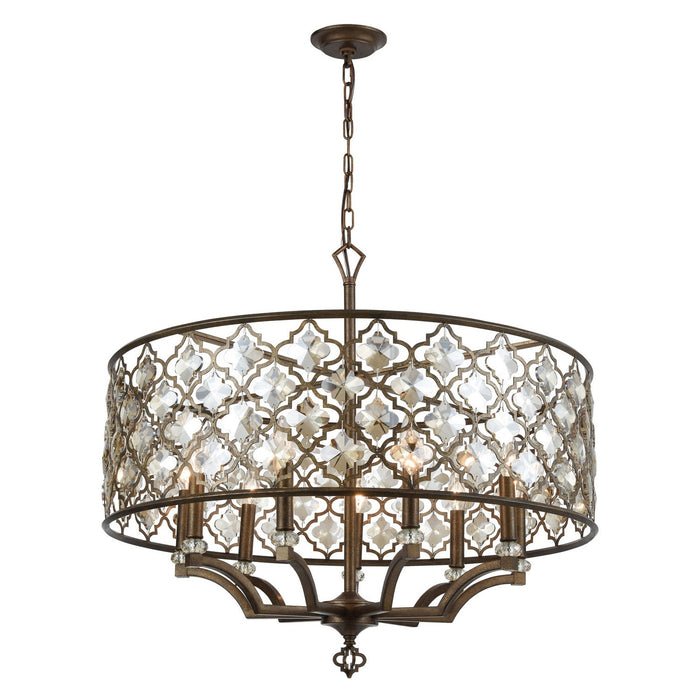 ELK Home - 31089/9 - Nine Light Chandelier - Armand - Weathered Bronze