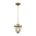 ELK Home - 33120/1 - One Light Mini Pendant - Sturgis - Satin Brass