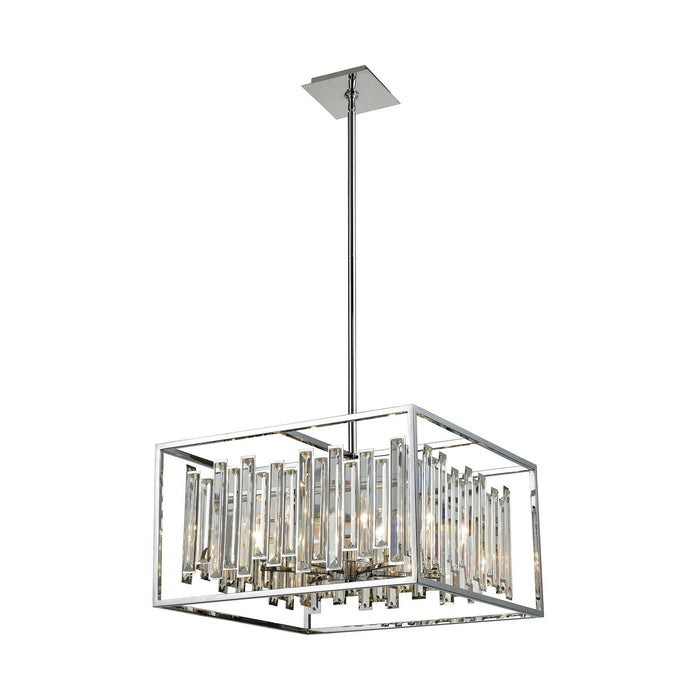 ELK Home - 33243/6 - Six Light Chandelier - Rivona - Polished Chrome