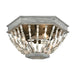 ELK Home - 33191/3 - Three Light Flush Mount - Summerton - Washed Gray