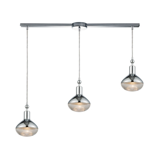 ELK Home - 56623/3L - Three Light Pendant - Ravette - Polished Chrome