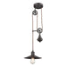 ELK Home - 69083/1 - One Light Mini Pendant - Spindle Wheel - Oil Rubbed Bronze