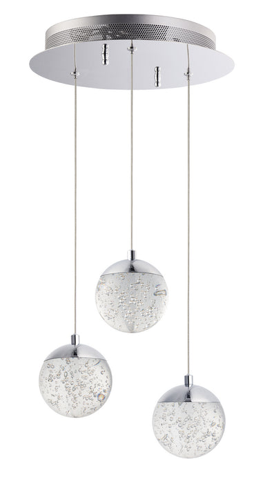 ET2 - E24263-91PC - LED Pendant - Orb II - Polished Chrome