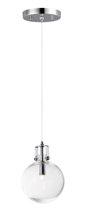 ET2 - E24302-18PC - One Light Pendant - Kem - Polished Chrome