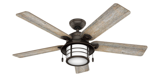 Hunter - 59273 - 54"Ceiling Fan - Key Biscayne - Onyx Bengal