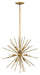Fredrick Ramond - FR43014BNG - LED Chandelier - Tryst - Burnished Gold