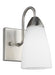 Generation Lighting. - 4120201-962 - One Light Wall / Bath Sconce - Seville - Brushed Nickel