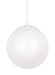 Visual Comfort Studio - 602093S-15 - LED Pendant - Leo - Hanging Globe - White