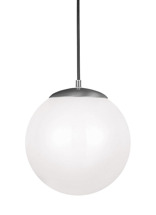 Visual Comfort Studio - 602293S-04 - LED Pendant - Leo - Hanging Globe - Satin Aluminum
