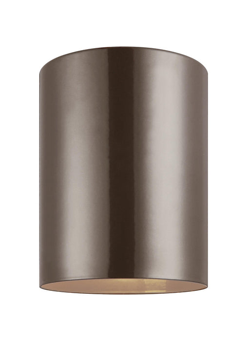 Visual Comfort Studio - 7813897S-10 - LED Flush Mount - Outdoor Cylinders - Bronze