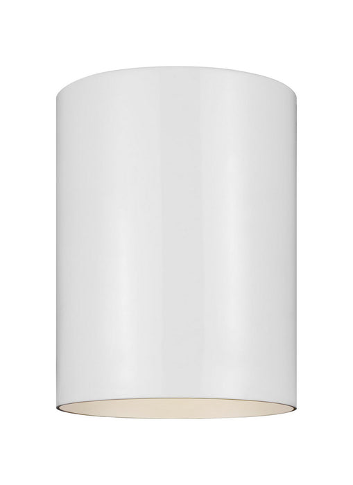 Visual Comfort Studio - 7813897S-15 - LED Flush Mount - Outdoor Cylinders - White