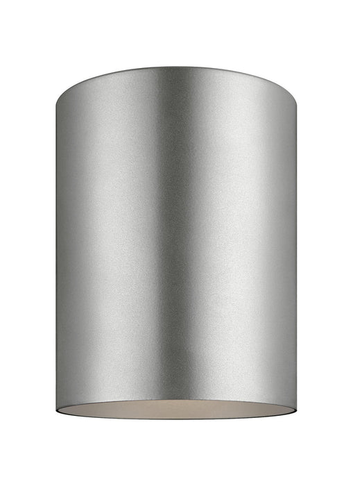 Visual Comfort Studio - 7813897S-753 - LED Flush Mount - Outdoor Cylinders - Painted Brushed Nickel
