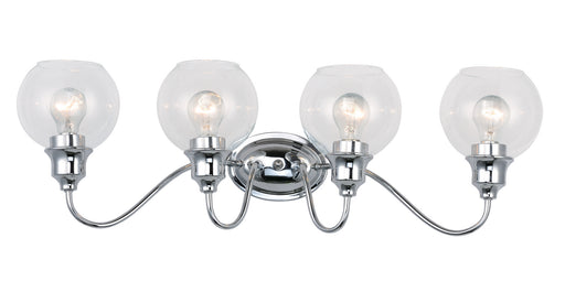 Maxim - 1114CLPC - Four Light Bath Vanity - Ballord - Polished Chrome