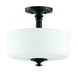 Craftmade - 49853-ESP - Three Light Convertible Semi Flush - Dardyn - Espresso