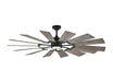 Visual Comfort Fan - 14PRR62AGPD - 62``Ceiling Fan - Prairie 62 - Aged Pewter