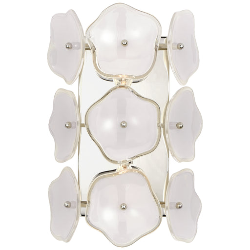 Visual Comfort Signature - KS 2065PN-CRE - Two Light Wall Sconce - Leighton - Polished Nickel