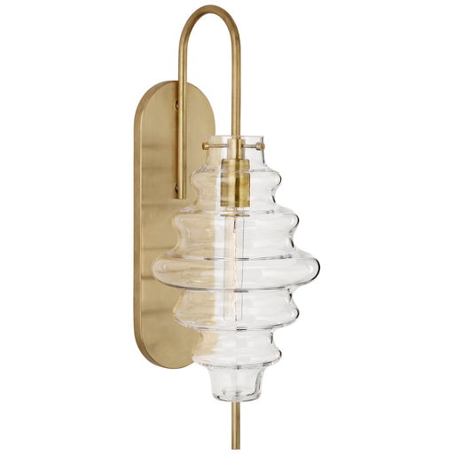 Visual Comfort Signature - KW 2270AB-CG - One Light Wall Sconce - Tableau - Antique-Burnished Brass