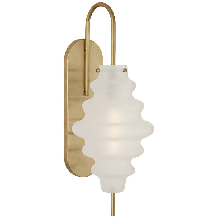Visual Comfort Signature - KW 2270AB-VG - One Light Wall Sconce - Tableau - Antique-Burnished Brass