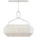 Visual Comfort Signature - KW 5317PN-L - Six Light Linear Chandelier - Forza - Polished Nickel