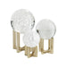 Arteriors - 9548 - Sculptures, Set of 3 - Macarthur - Clear