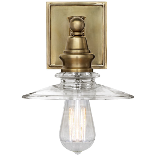 Visual Comfort Signature - CHD 2473AB-CG - One Light Wall Sconce - Covington - Antique-Burnished Brass