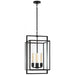 Visual Comfort Signature - S 5192AI-CG - Four Light Lantern - Halle - Aged Iron