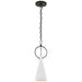 Visual Comfort Signature - SK 5360NR-PW - One Light Pendant - Limoges - Natural Rusted Iron