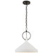 Visual Comfort Signature - SK 5363NR-PW - One Light Pendant - Limoges - Natural Rusted Iron
