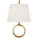 Visual Comfort Signature - TOB 2630HAB-L - Two Light Wall Sconce - Simone - Hand-Rubbed Antique Brass